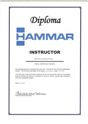 Hammar Certyfikat BJ